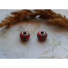 Бусины Pandora Style из полимерной глины